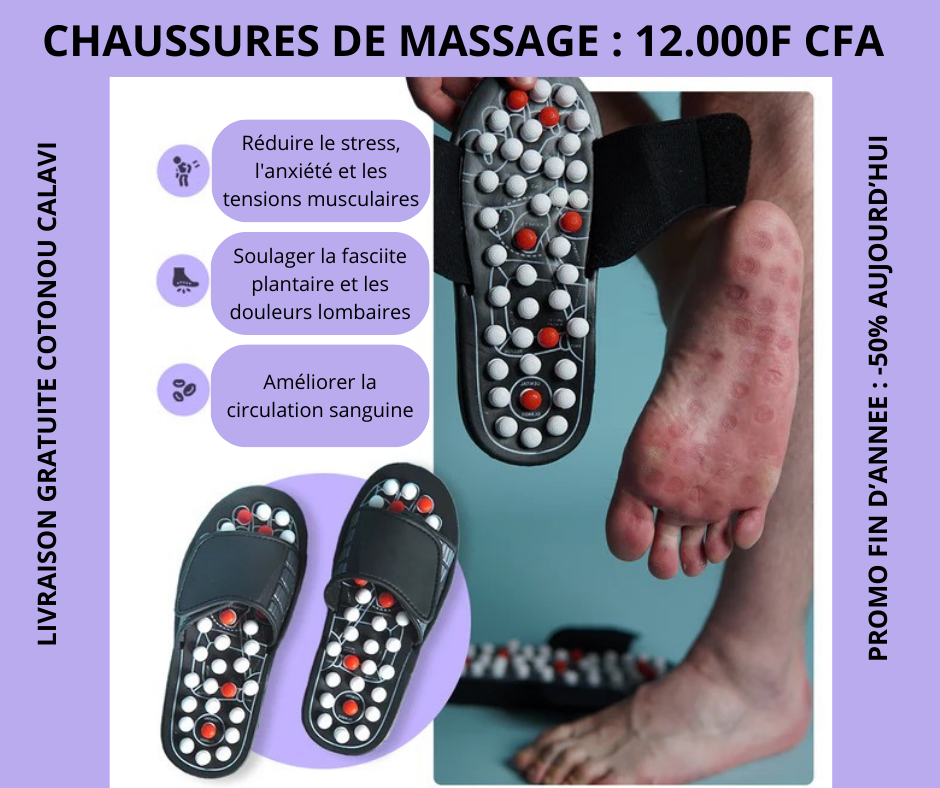 CHAUSSURES DE MASSAGE