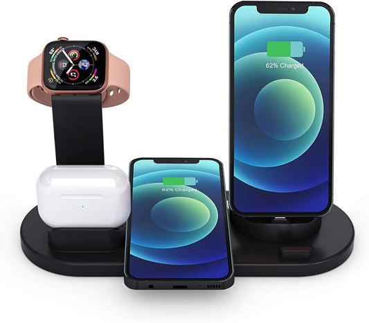 CHARGEUR SANS FIL 4 EN 1